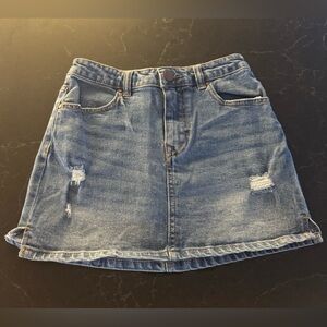 Tgla Girls Size 12 Denim Skirt